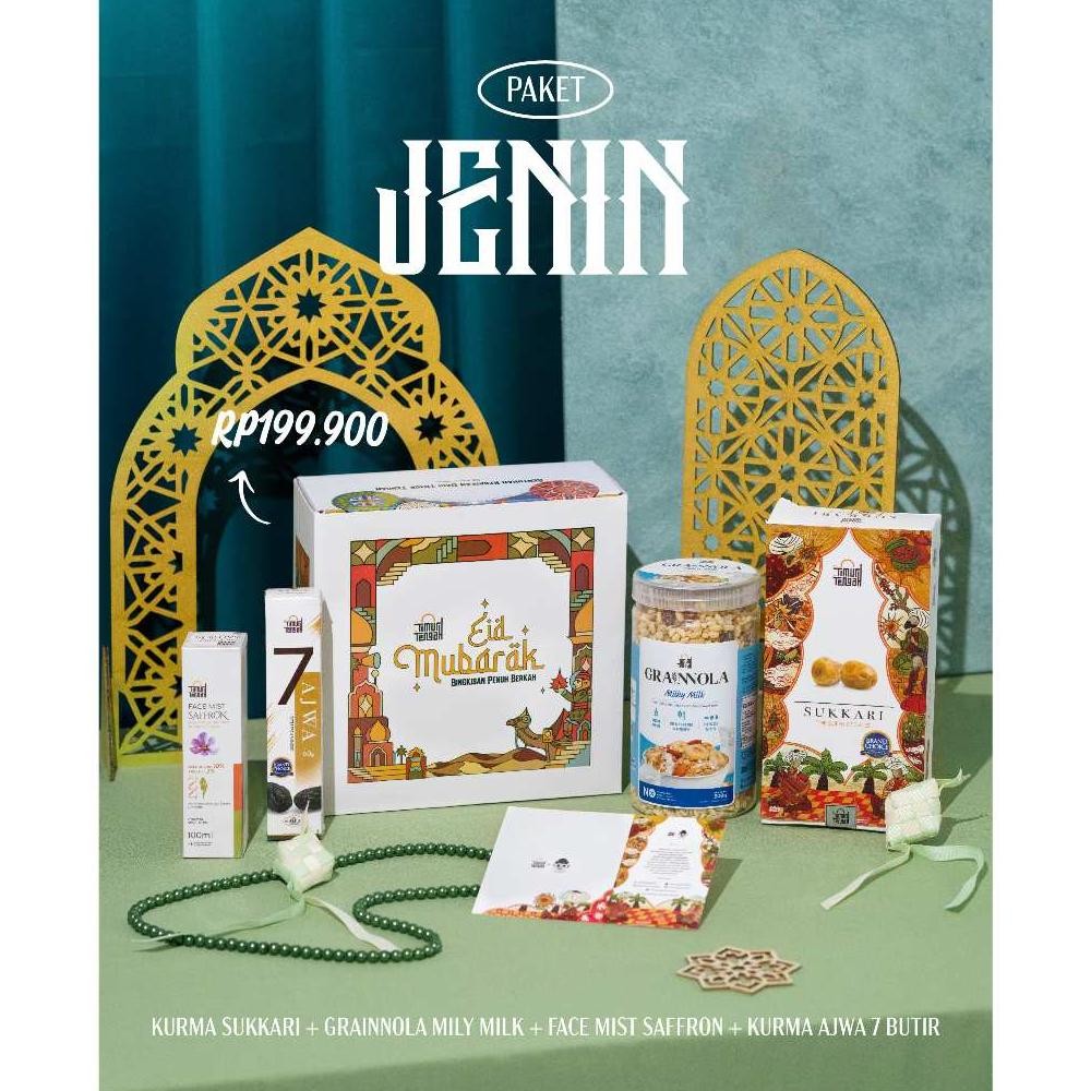 

Timur Tengah Hampers Lebaran I Gift Box I Parcel I Set Hampers Idul Fitri Premium