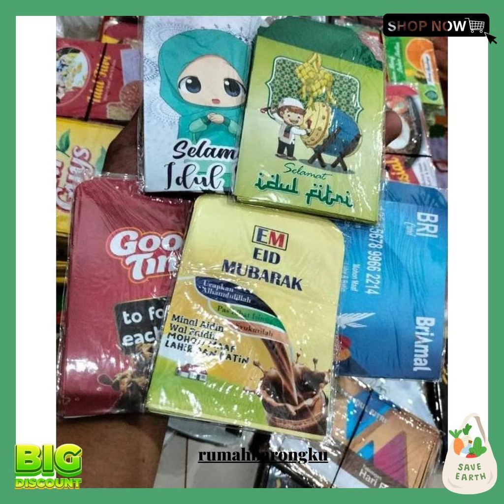 

Isi 100 Pcs Amplop Angpau Lebaran Karakter Motif Unik Snack Atm Anak Termurah Banget