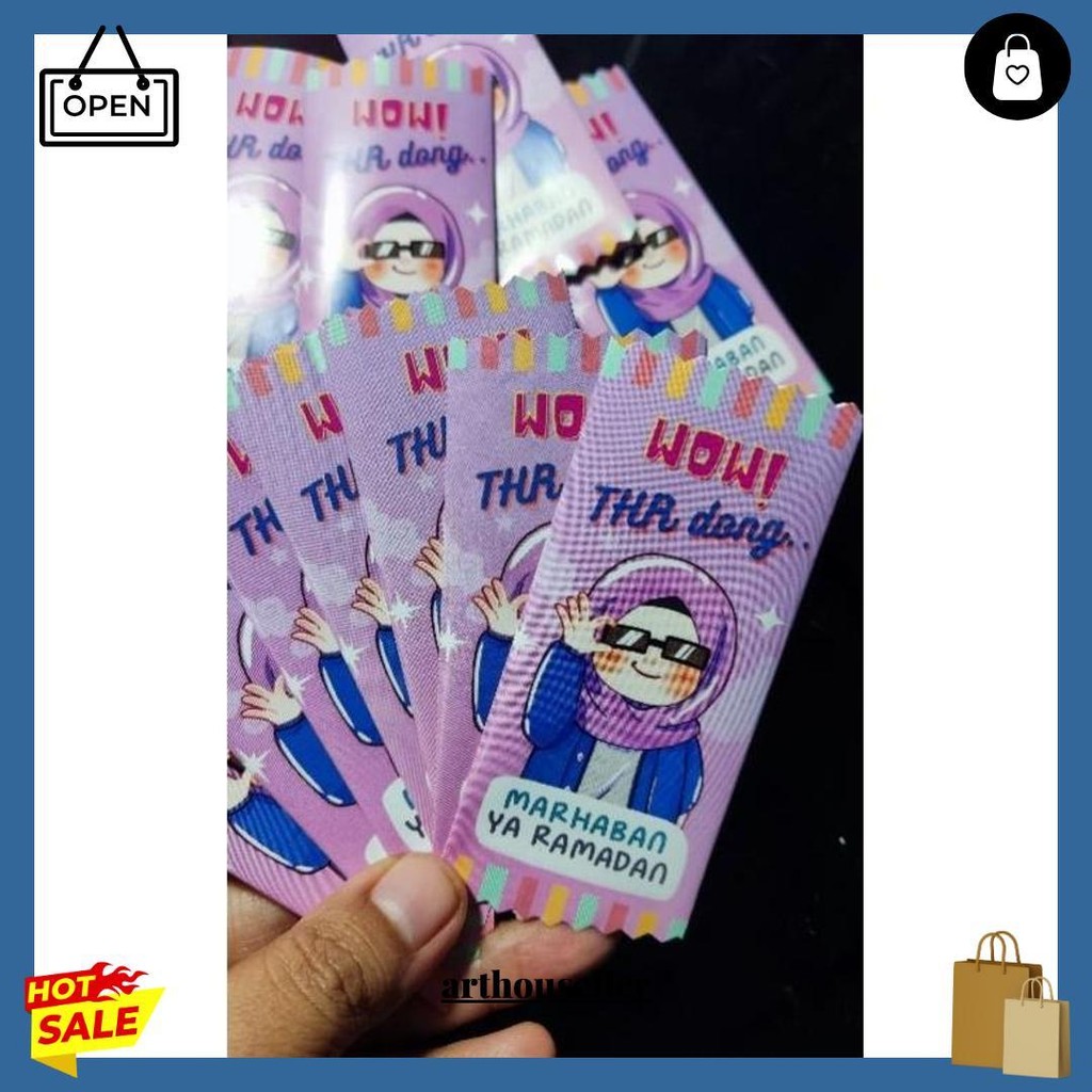 

Amplop Permen Lebaran Viral Isi 10 Pc/Pack Siap Pakai Original Produk