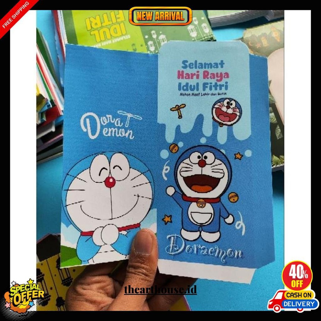 

100 Lembar Amplop Lebaran Panjang Glossy Bisa Cod