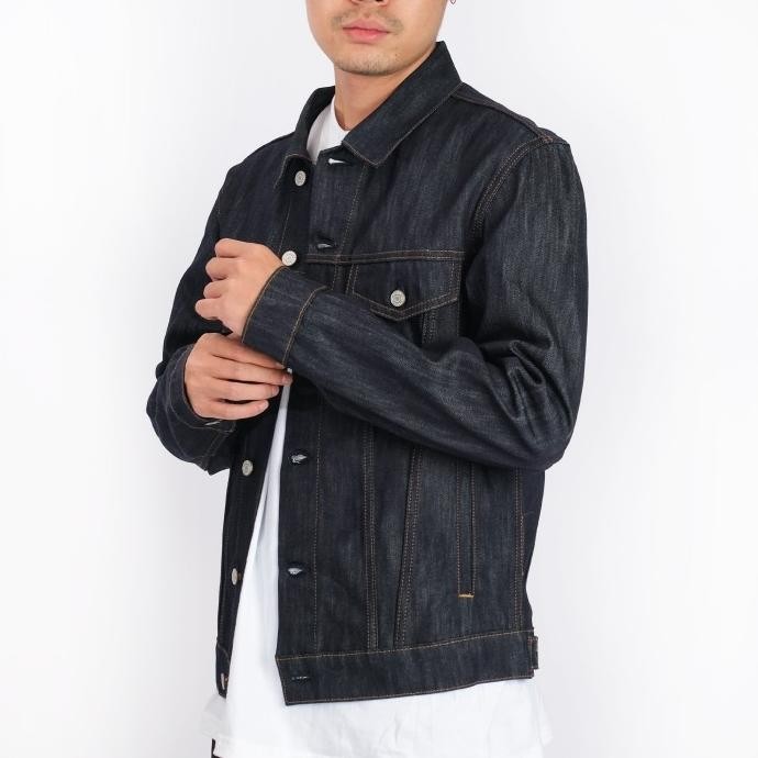 Grosir Bespoke Project - Trucker Raw Jacket