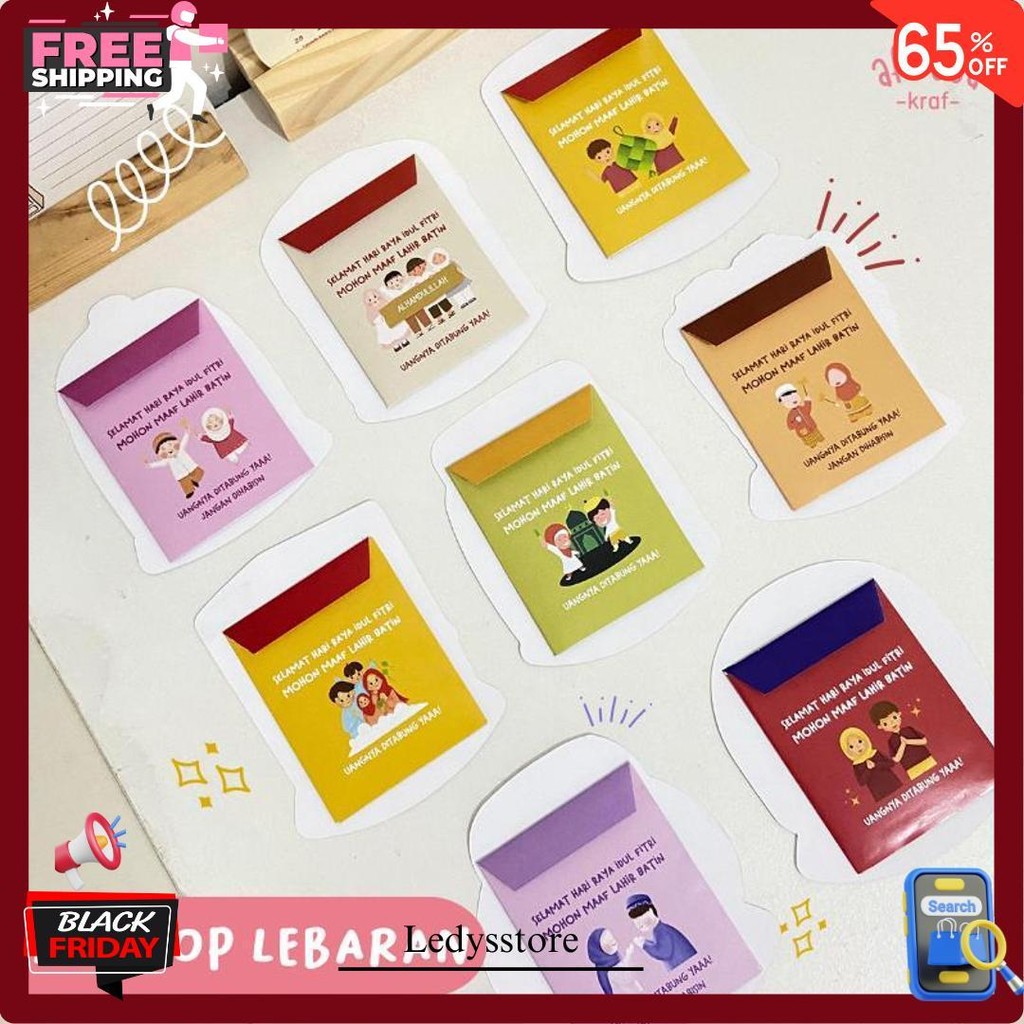 

Afreta Kraf Amplop Lebaran 3D 2025 - Amplop Idul Fitri 2025 Terlaris