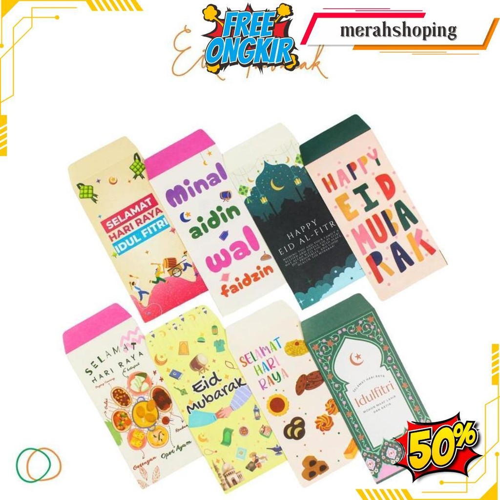 

[ Isi 10, 20,30,50 ] Amplop Lebaran 2025 / Amplop Lebaran Aesthetic / Amplop Angpao Lebaran Murah / Amplop Idul Fitri Siap Kirim