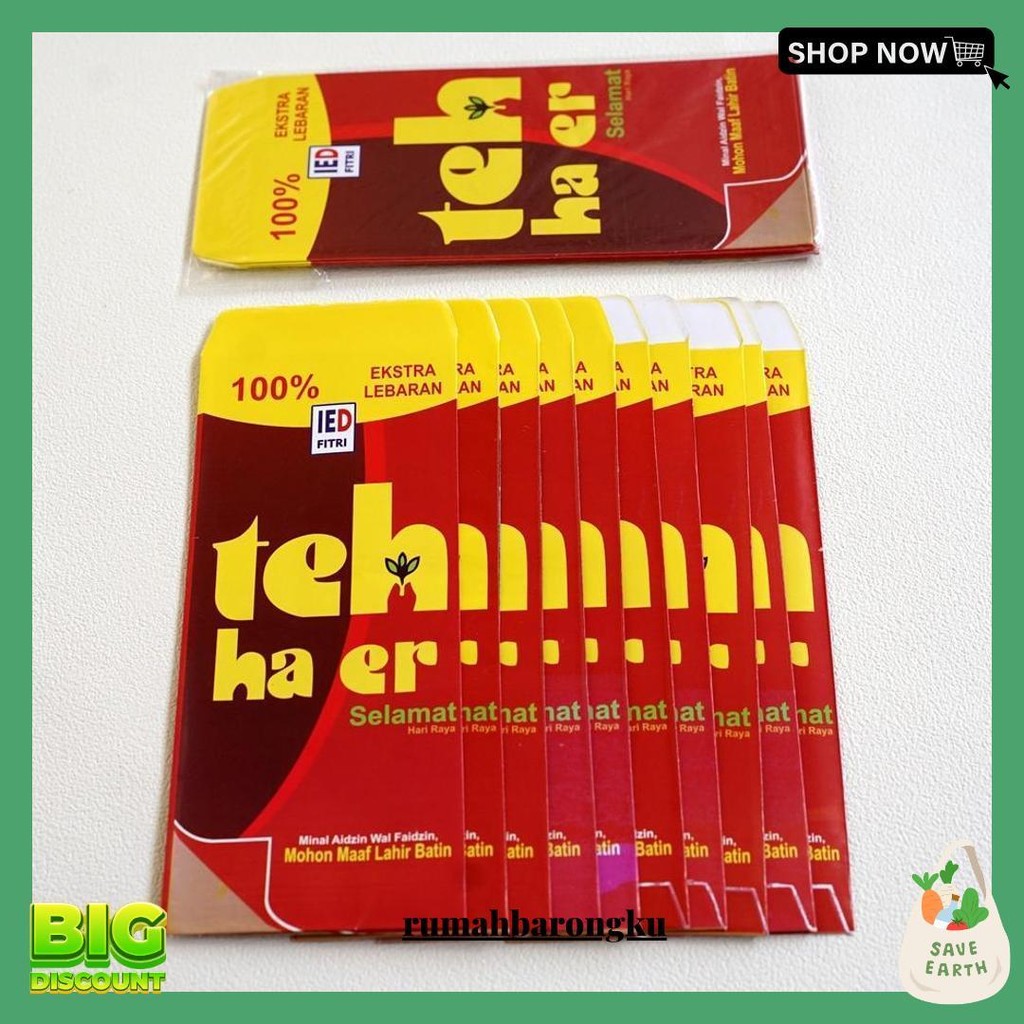 

Amplop Lebaran Besar Motif Snack Siap Kirim