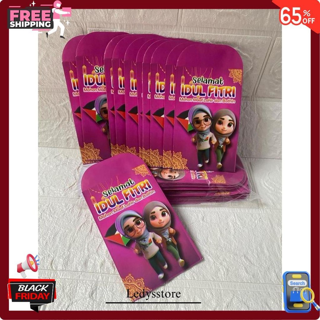 

Amplop Ampau Lebaran Atm Uk Medium Isi 100 Lembar Karakter Original Produk