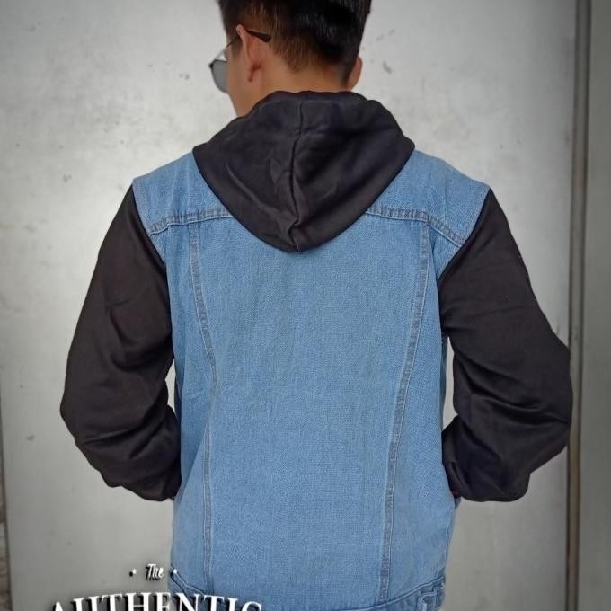 Grosir Jaket Jeans Si Boy Anak Jalanan / Jaket Jeans Hoodie Pria