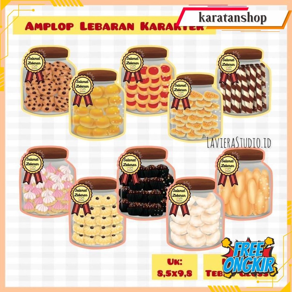 

Amplop Karakter Lebaran 3D Unik / Amplop Lebaran Karakter 3D Terbaru Gratis Ongkir