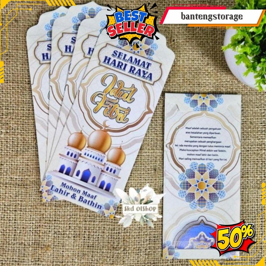 

Amplop Lebaran Ampau Lebaran Masjid Df Ukuran Panjang Isi 5 Lembar Gratis Ongkir