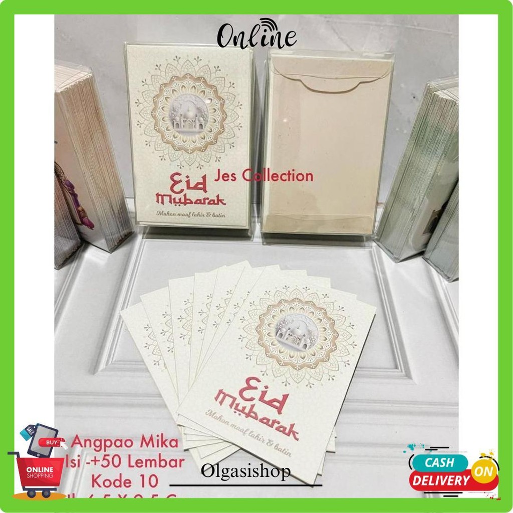 

Amplop Lebaran Idul Fitri Murah Meriah Ready Stock Kotak Mika Isi 50 Lembar Ukuran Termurah Banget