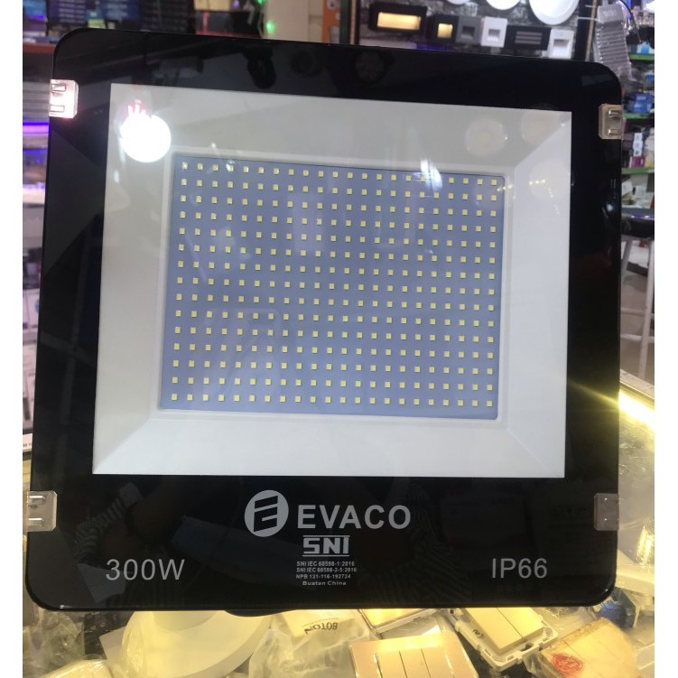 Lampu Led Sorot / Tembak 300 Watt 300 W 300Watt 300W Evaco Ip66