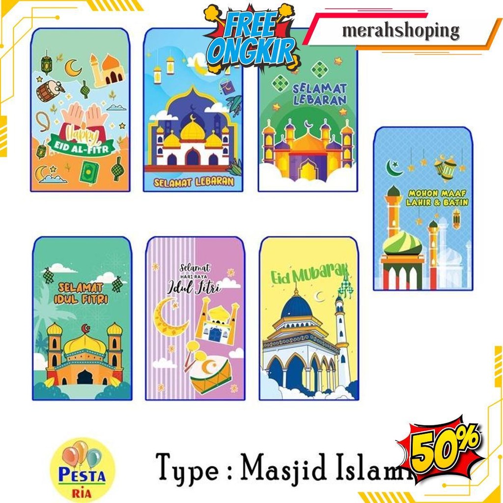 

Murah!! (50Pcs) Amplop Lebaran Uk Medium, Amplop Hari Raya Idul Fitri, Termurah, Angpao Motif 2025, Angpao Idul Fitri, Amplop Lebaran Lucu, Amplop Karakter, Amplop Idul Fitri Original Produk