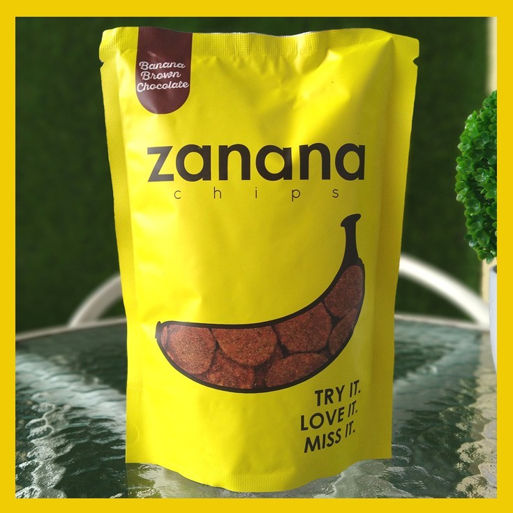 

TERBARU Keripik Pisang Zanana Rasa Brown Coklat