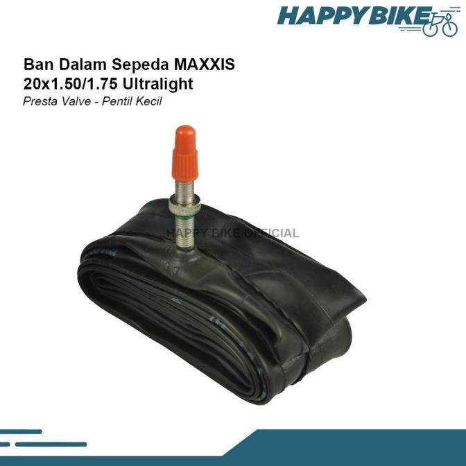 MAXXIS TUBE BAN DALAM SEPEDA LIPAT BMX 20 X 1.50/1.75 FV ULTRALIGHT