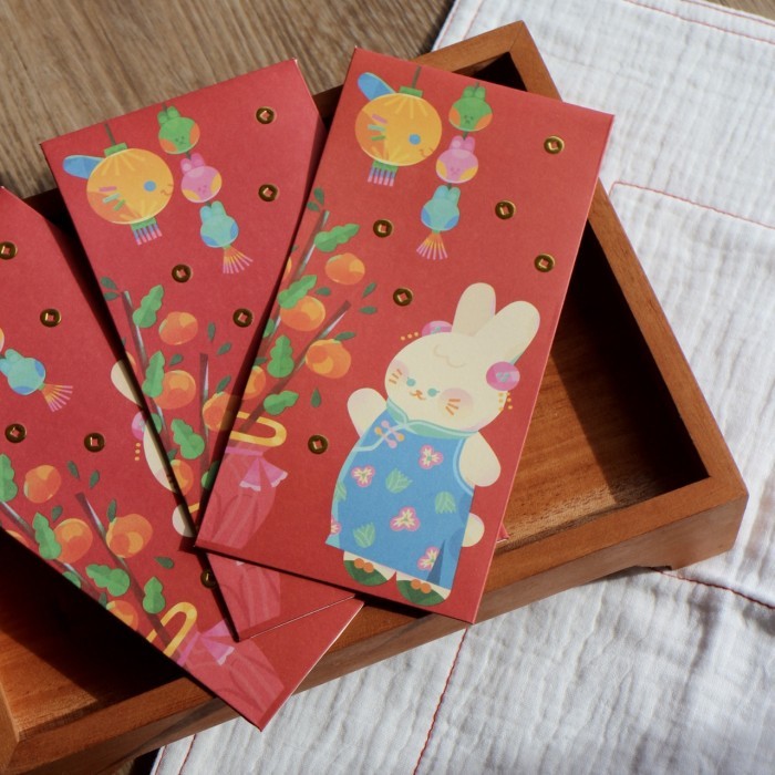 

Year of Rabbit Angpao / Angpau / Imlek (10 pcs)