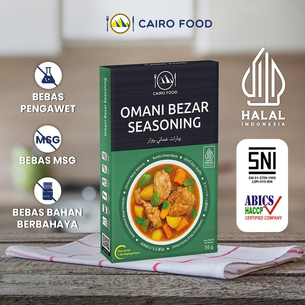 

Bumbu Omani Bezar Non MSG - Cairo Food