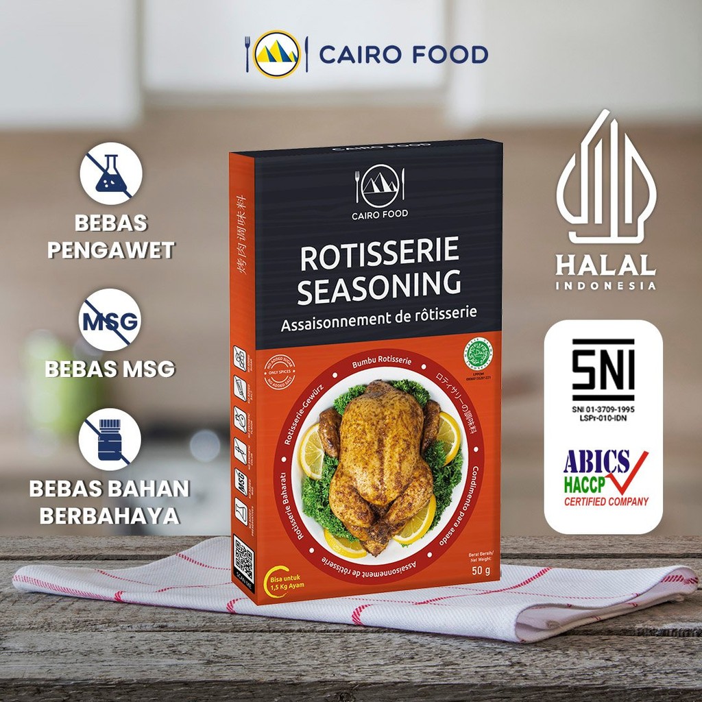

Bumbu Rotisserie Non MSG - Cairo Food