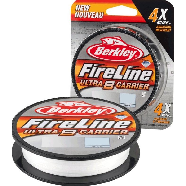 PE BERKLEY FIRELINE ULTRA 8 CARRIER 300M - CRYSTAL