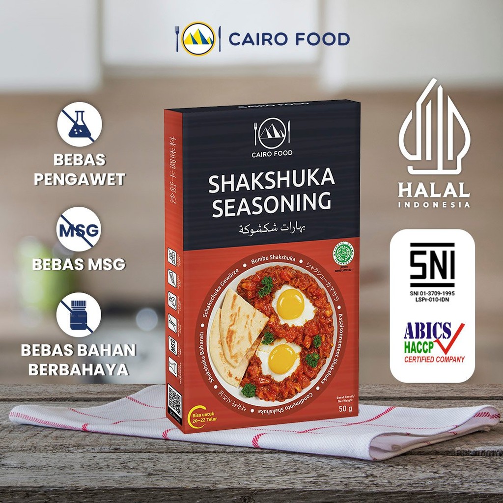 

Bumbu Shakshuka Non MSG - Cairo Food