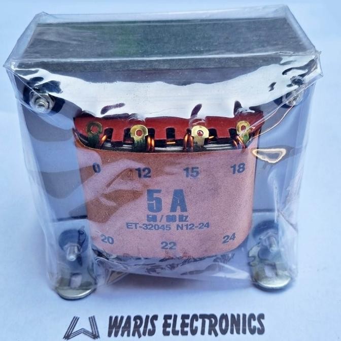 Trafo 5A Ampere 0 ERA Murni Non CT travo 24v