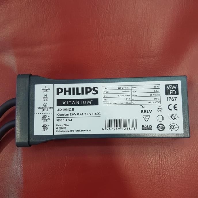 Ballast / Trafo Philips Xitanium 65W 65watt Trafo Pju Xitanium Philips