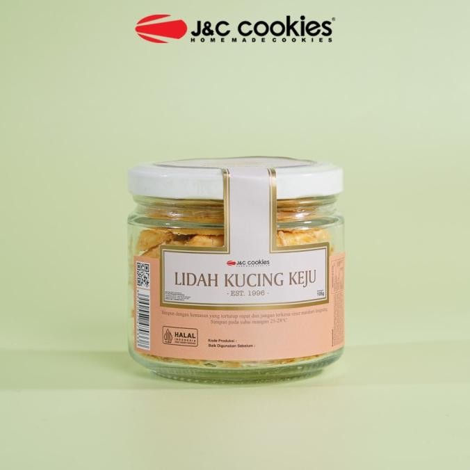 

Terlaris J&C Cookies Kaca Lidah Kucing Keju Terbaik