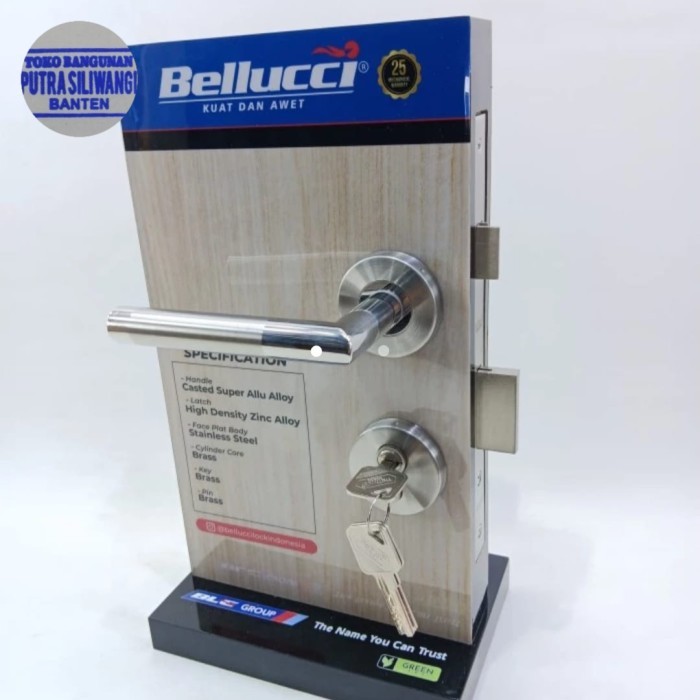 Kunci Pintu Bellucci 782 SS / Lever Set Bellucci / Kunci Pintu Besar