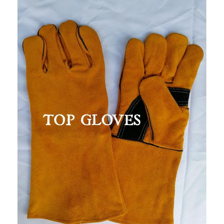 Arung Tangan La 14 Inch Ualita Welding Glove Glove Welder Tahan Pana