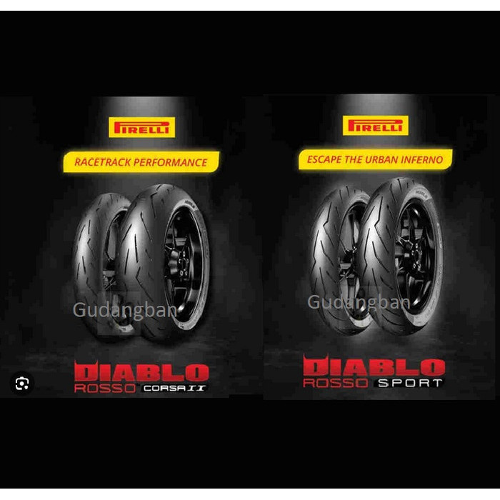 Ban Pirelli 120 70 -17 Diablo Rosso Sport Pirelli Ring 17