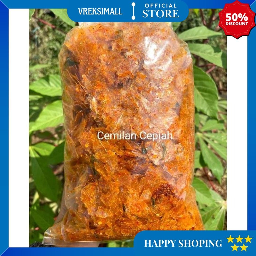 

Kripca / Keripik Kaca 500Gram Pedas Daun Jeruk D Sale
