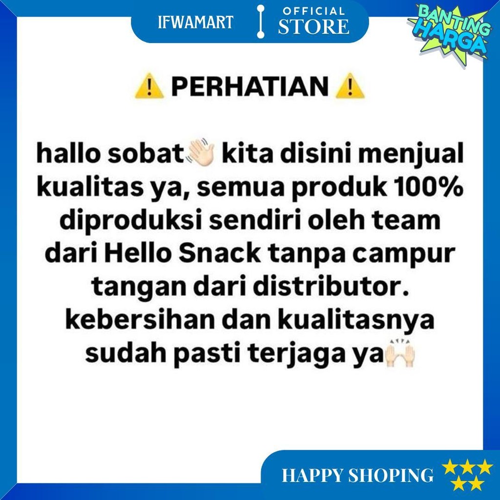 

Promo !!! 1 Kg Makaroni Cikruh Pedas / Ext Pedas / Original Daun Jeruk. D Terlaris