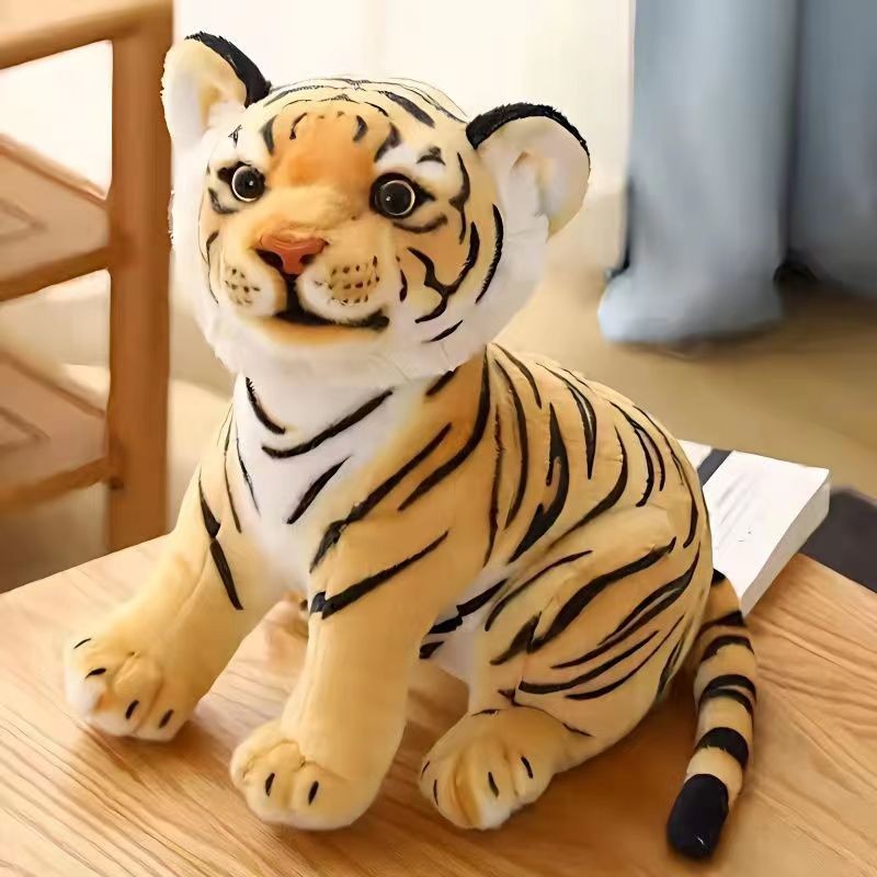 Boneka Harimau Ibu dan Anak, Mainan Maskot Boneka Harimau Lucu Besar