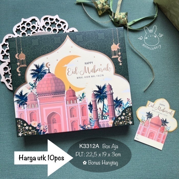 

Kotak Lebaran K8830 Eid Mubarak Hampers, Goodie Bag Idul Fitri