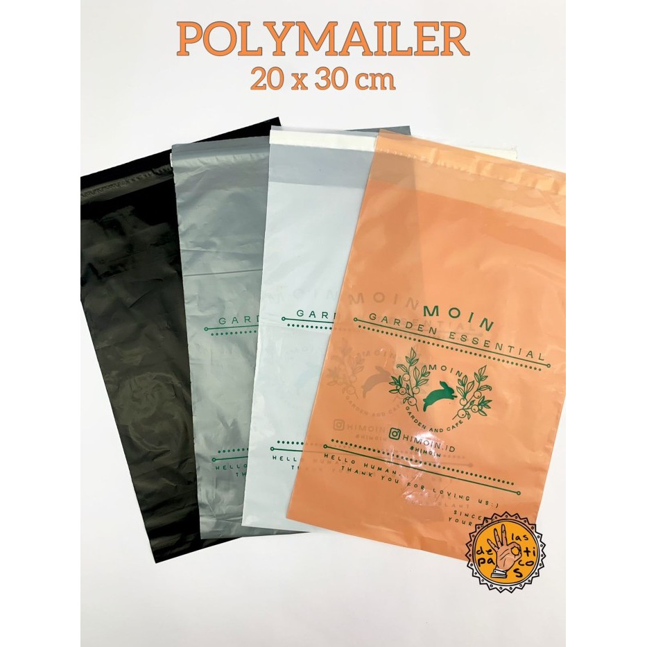 

Plastik Polymailer / Packing Onlineshop Ukuran 20X30 (+3) Cm