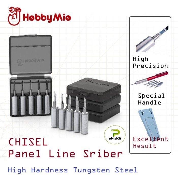 TERLARIS! Panel Line Scriber / Chisel - Hobby Mio Gundam