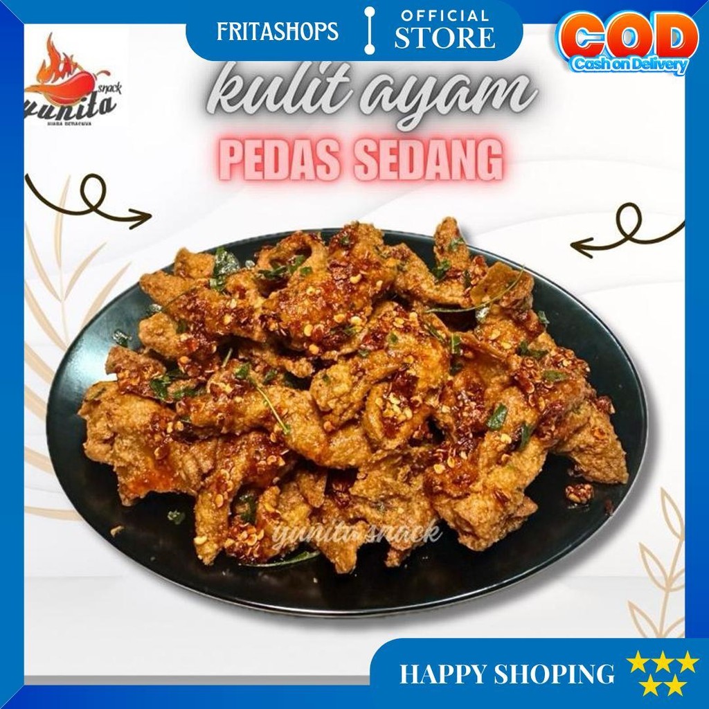 

Keripik Kulit Crispy Pedas Daun Jeruk 250 Gram D Termurah