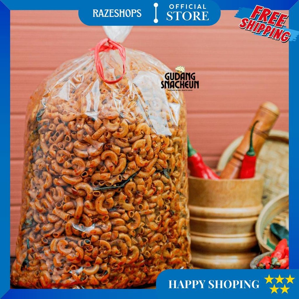 

Makaroni Bantet Pedas Daun Jeruk 1Kg D Termurah