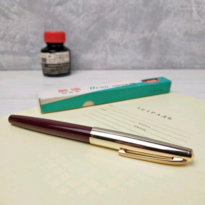 

Vintage Fountain Pen Hero 330 With Box Ori - New Old Stock