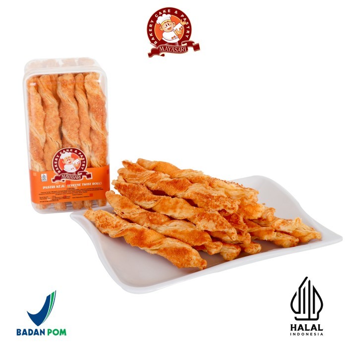 

Product Terlaris Mayasari Cheese Twist Roll