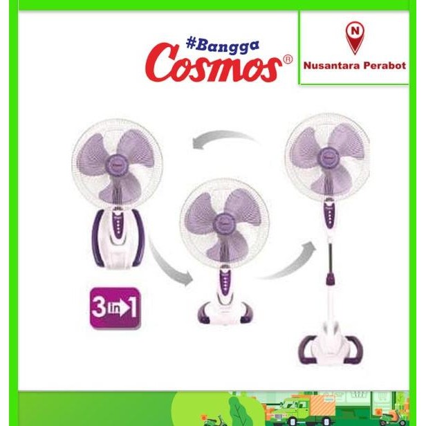 COSMOS Wadesta 16-S033 (Kipas Angin 3 in 1)