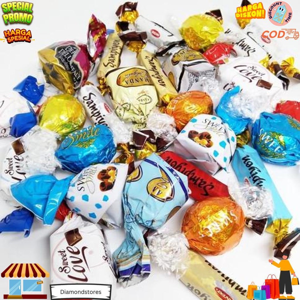 

Coklat Arab Mix Camilan Khas Turkey 500Gram D Best Seller