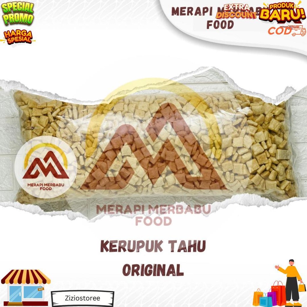 

Merapi Merbabu Food Kerupuk Rambak Tahu 1 Kg Camilan Medan D Best Seller