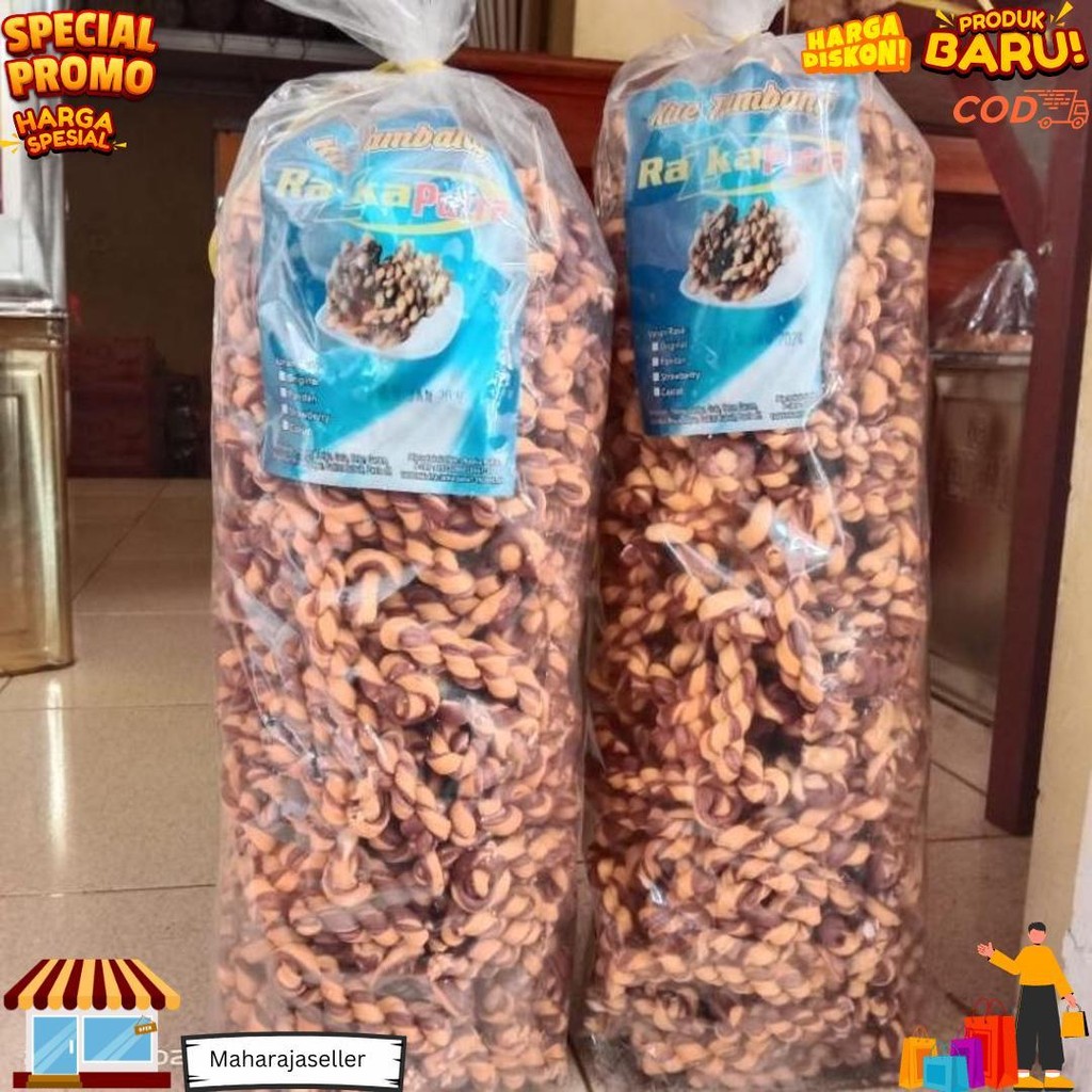 

1Kg Kue Tambang Untir Untir Cemilan Manis D Termurah