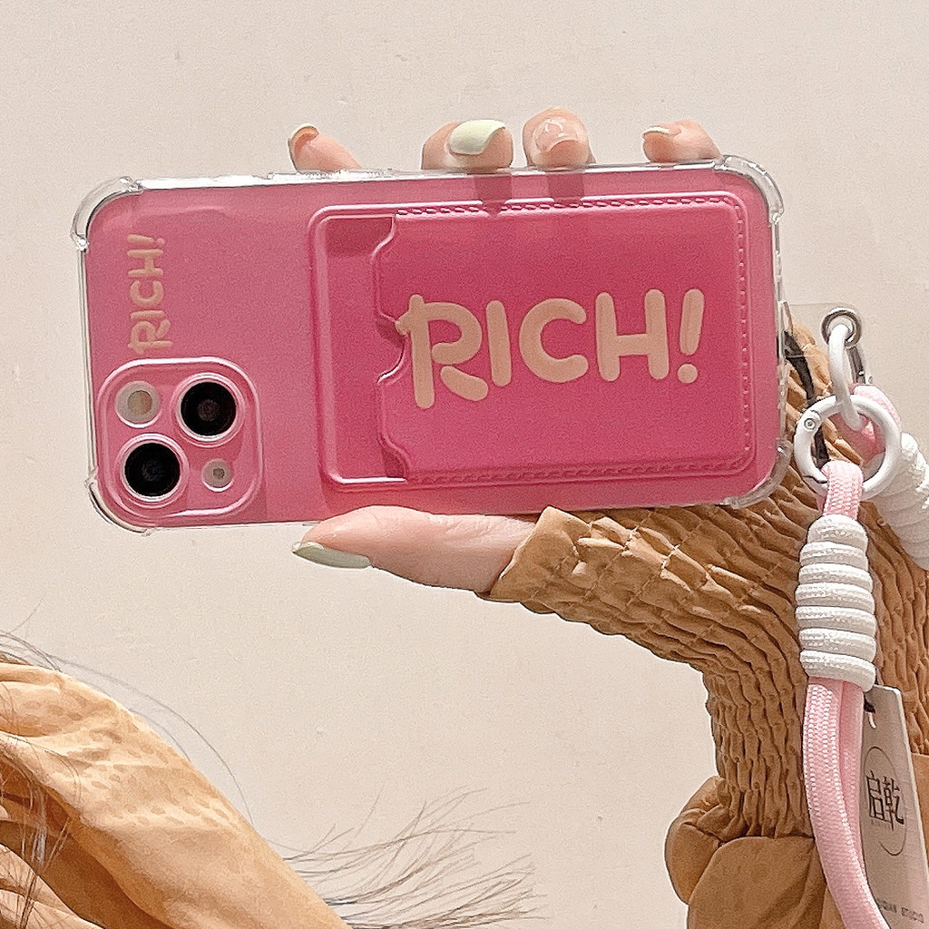 Rich English Pink Casing Oppo Reno 13F Reno 13 5Greno 11F Reno8 Pro Reno 5F Reno 10 Pro 8Z 8T Reno5 