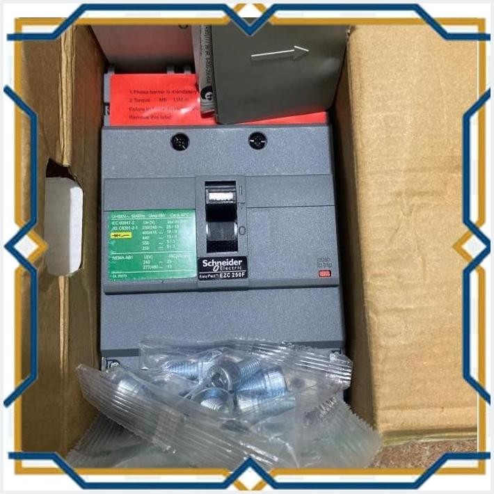 [jje] schneider mccb 3p 125a ezc250f3125 mccb breaker 3phase 125a schneider