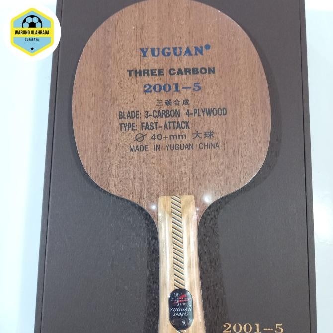 Kayu / Blade Pingpong / Tenis Meja Yuguan Carbon