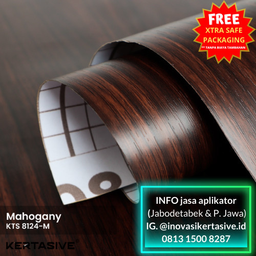Mahogany KERTASIVE PVC Interior Film