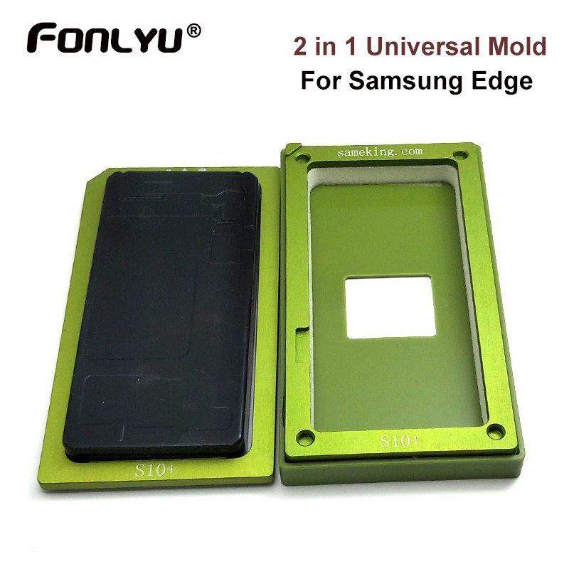 WEDO 2 in 1 Universal Laminating Mold for Samsung S LCD Touch Screen OCA Glass Alignment Mould Glue 