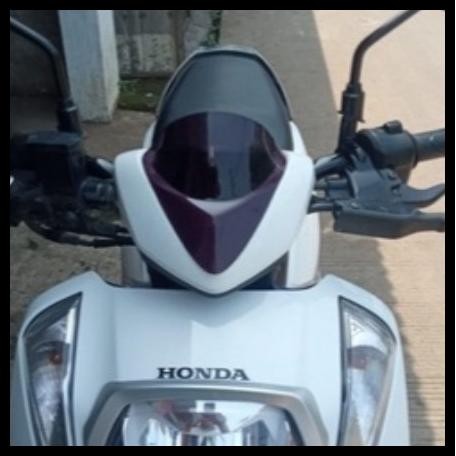 Variasi Visor Mika Tameng Winsil Winshield Aksesoris Motor Honda Genio