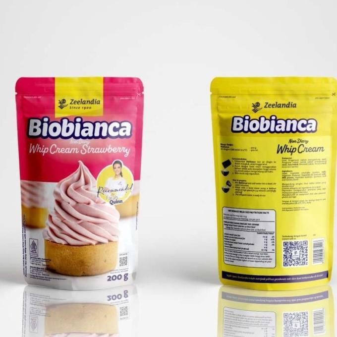 

~^~^~^] Biobianca Strawberry Whipped Cream Bubuk 200gr