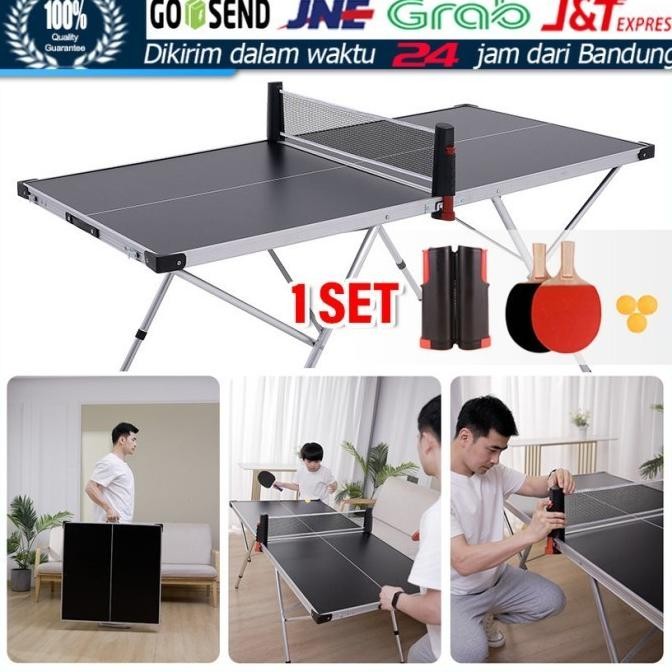 Meja Pingpong Tenis Mini 5 Ft Meja Table Tenis Tennis Lipat Protable